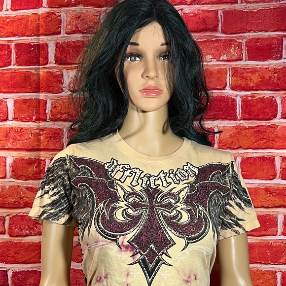 Affliction Women’s T-Shirt - Picture 7 of 10